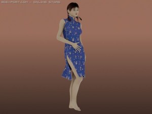 girl Modèle 3D