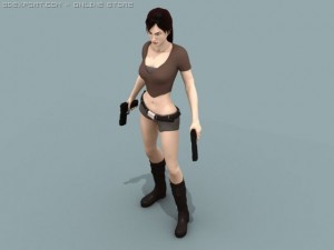 lara Model 3D