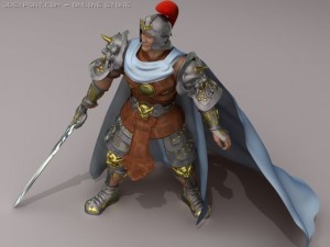 chinese ancient general 3D 模型