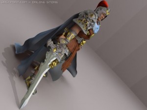 chinese ancient general 3D 模型