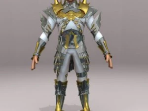 armatura del guerriero Modello 3D