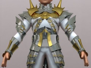 warrior armor 3D 모델