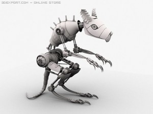 mouse robot 3D 모델