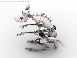 mouse robot 3D 모델