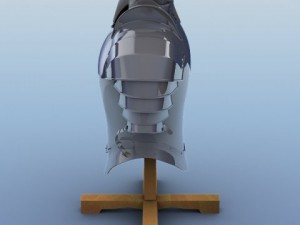 body armor for knight 3D Model