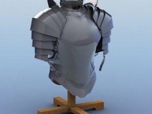 body armor for knight 3D Model