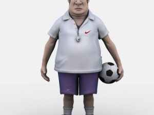 cartoon man 3D Model