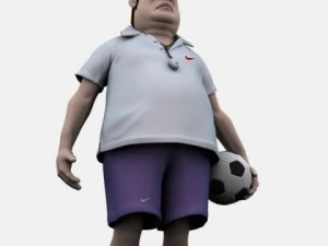 cartoon man 3D Model