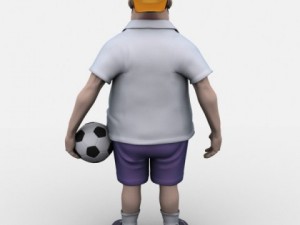 cartoon man 3D Modell