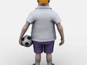 cartoon man 3D Model