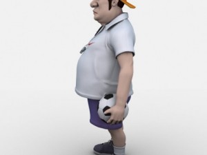cartoon man 3D Modell