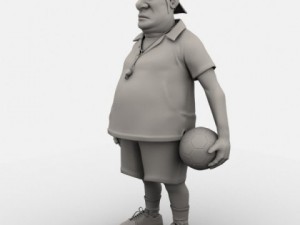 cartoon man 3D Modell