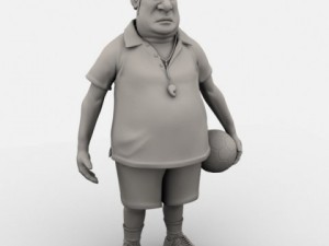 cartoon man 3D Modell