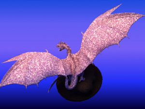 Winged Dragon 02 3Dモデル