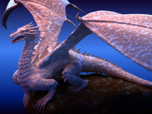 Winged Dragon 03 Modèle 3D