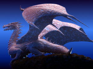 Winged Dragon 03 Modèle 3D