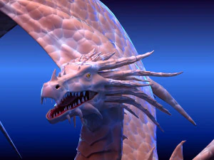 Winged Dragon 03 3D Model