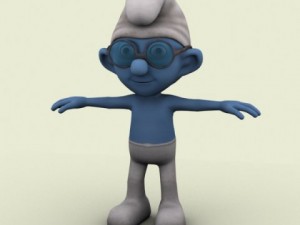 smurf 3D Model