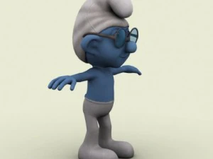 smurf Modelo 3D