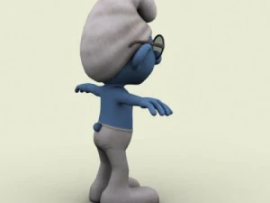 smurf Modelo 3D