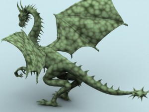 dragon 3D 模型