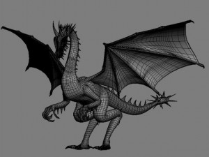 dragon 3D 模型