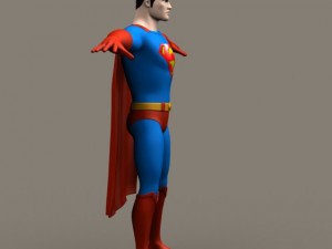 superman Modelo 3D