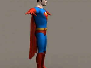superman 3D Model