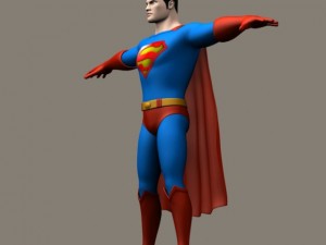 superman Modelo 3D