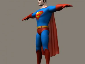 superman 3D Model