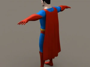 superman 3D Model
