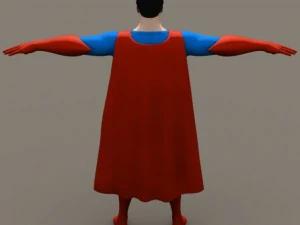 superman 3D Model