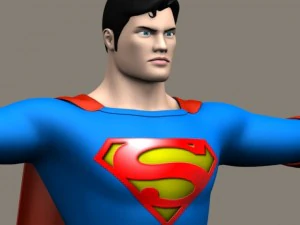 superman 3D Model