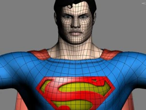 superman 3D Model
