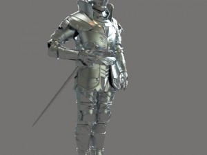 knight armor 3D Model