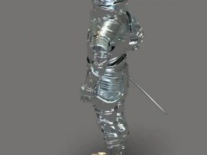 knight armor 3D Model
