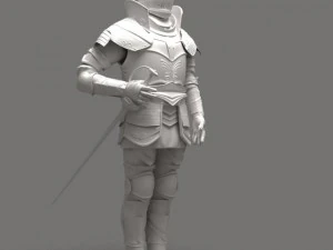 knight armor 3D Model