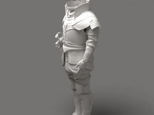 knight armor 3D Model