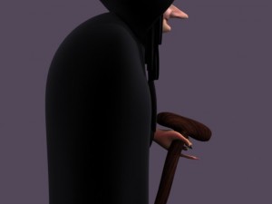 witch 3Dモデル