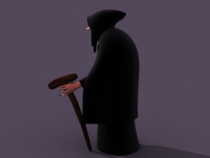 witch 3Dモデル