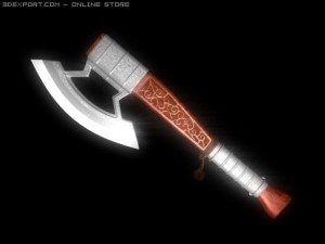 axe Model 3D