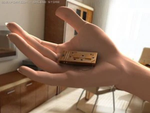 gouden flits 3D Model