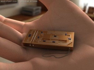 gold flash 3D Model