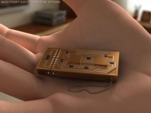 gouden flits 3D Model