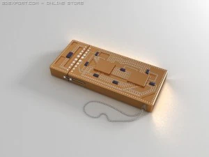 gouden flits 3D Model