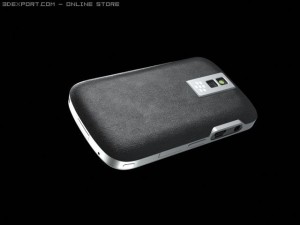 blackberry bold 9000 3D Model