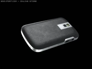 blackberry bold 9000 3D Model