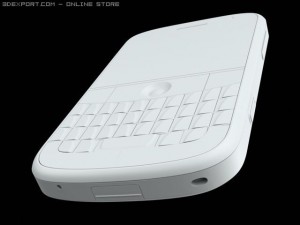 blackberry bold 9000 3D Model