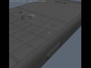 blackberry bold 9000 3D Model