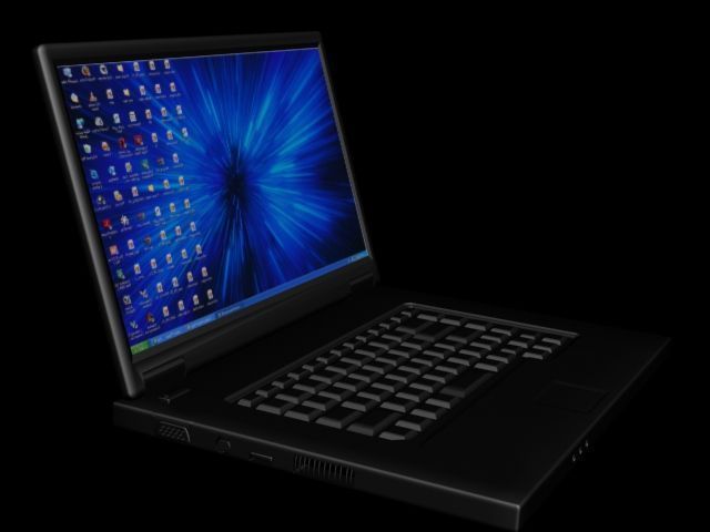 laptop 3D Model .c4d .max .obj .3ds .fbx .stl .blend